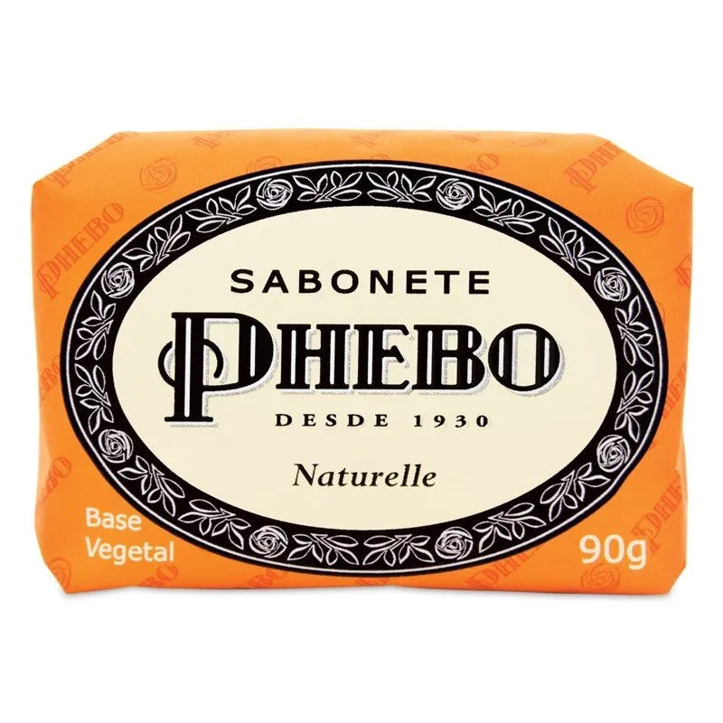 Phebo Sabonete em Barra Glicerinado Naturelle 90g