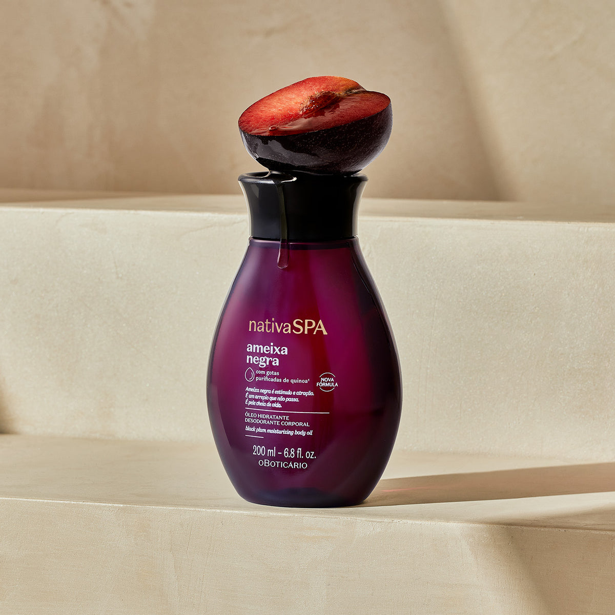 O Boticário Nativa SPA Ameixa Óleo Hidratante Corporal 200ml