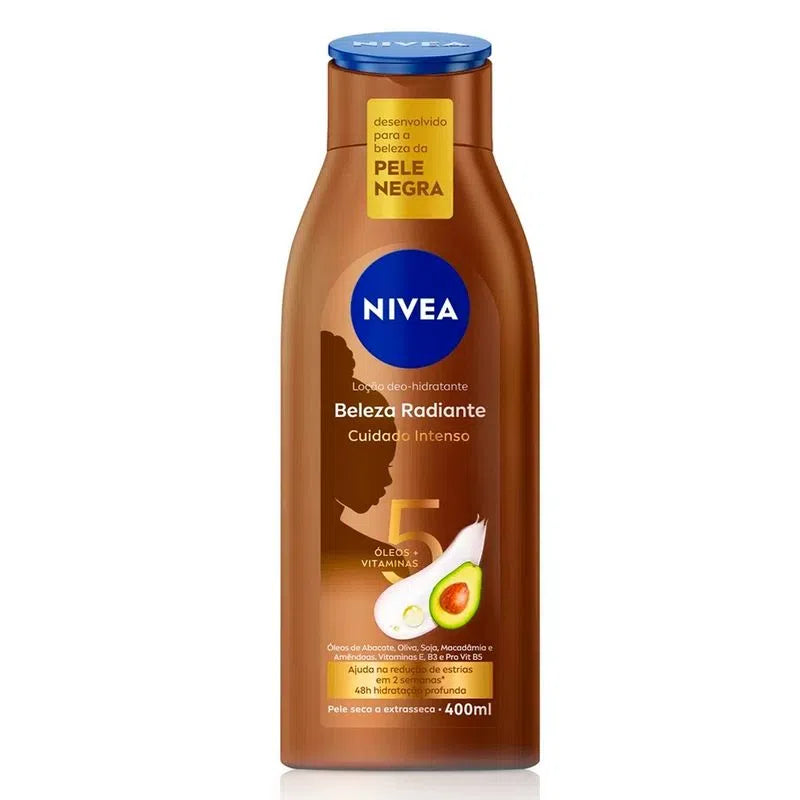 Crema hidratante corporal Nivea Radiant Beauty Intense Care 400 ml