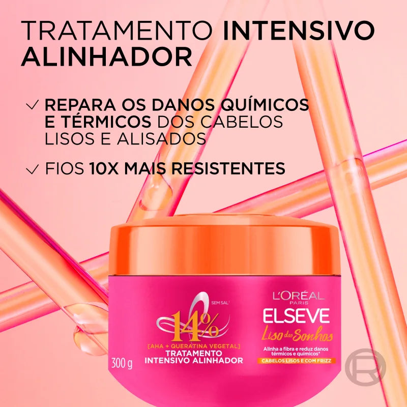 Tratamiento para cabello liso Elseve Dream 300 g