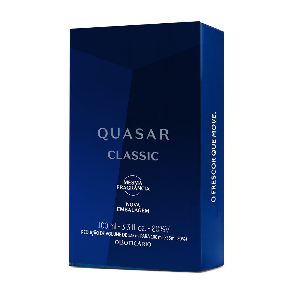 O Boticário Quasar Desodorante Colônia 100ml com caixa