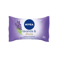 Nivea Sabonete em Barra Hidratante Lavanda e Oleos Pele Macia Perfumada 85g