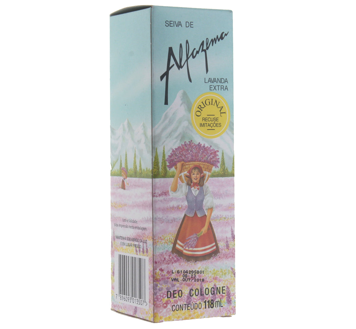 Alfazema Lavender Seiva Deo Colônia 118ml