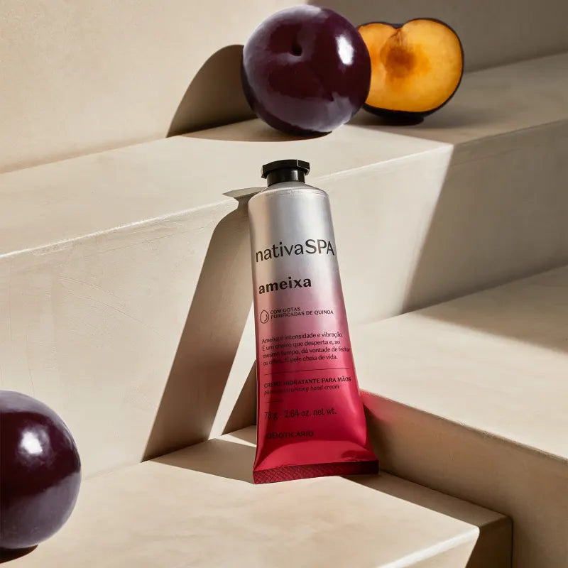 O Boticário Nativa SPA Ameixa Creme Hidratante para Mãos 75g