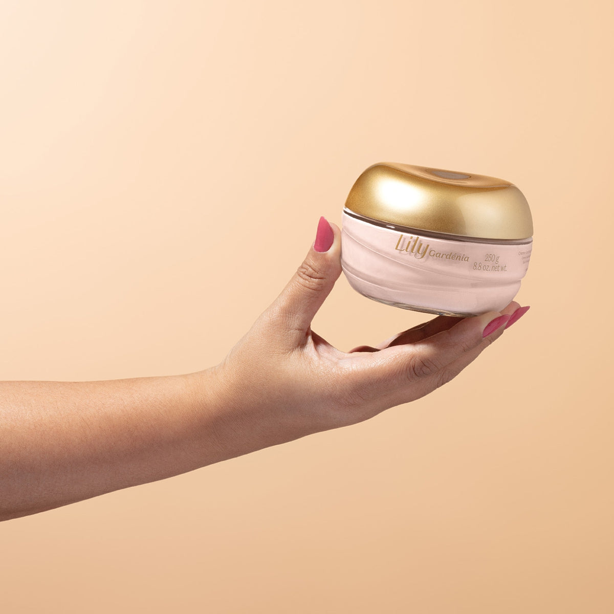 O Boticário Lily Gardénia Creme Acetinado Hidratante Desodorante Corporal 250g