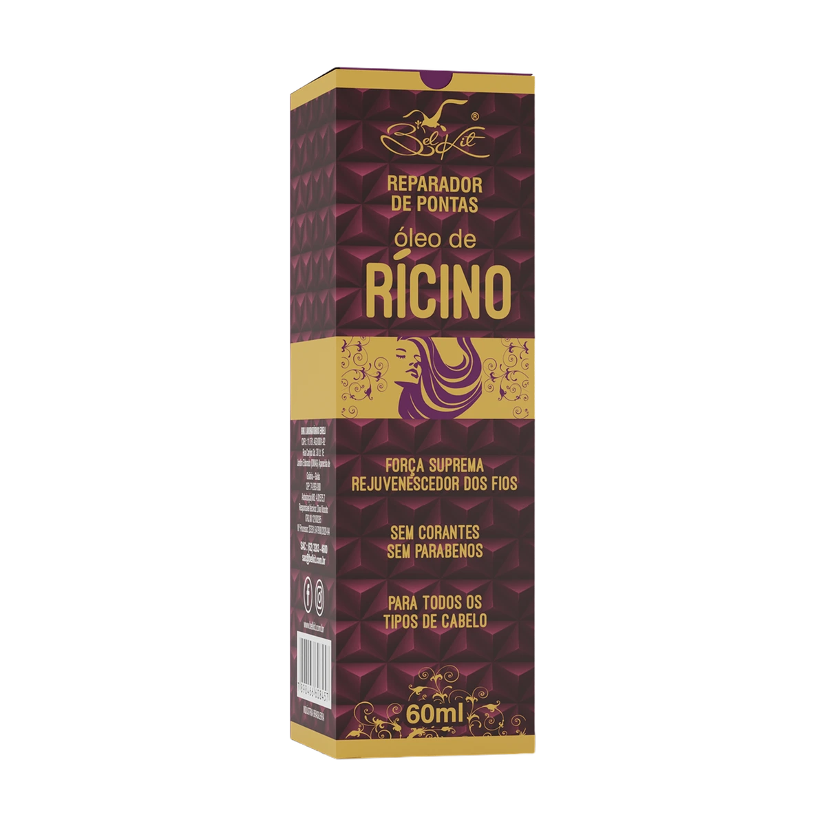 Belkit Reparador de Pontas Óleo de Rícino 60ml caixa