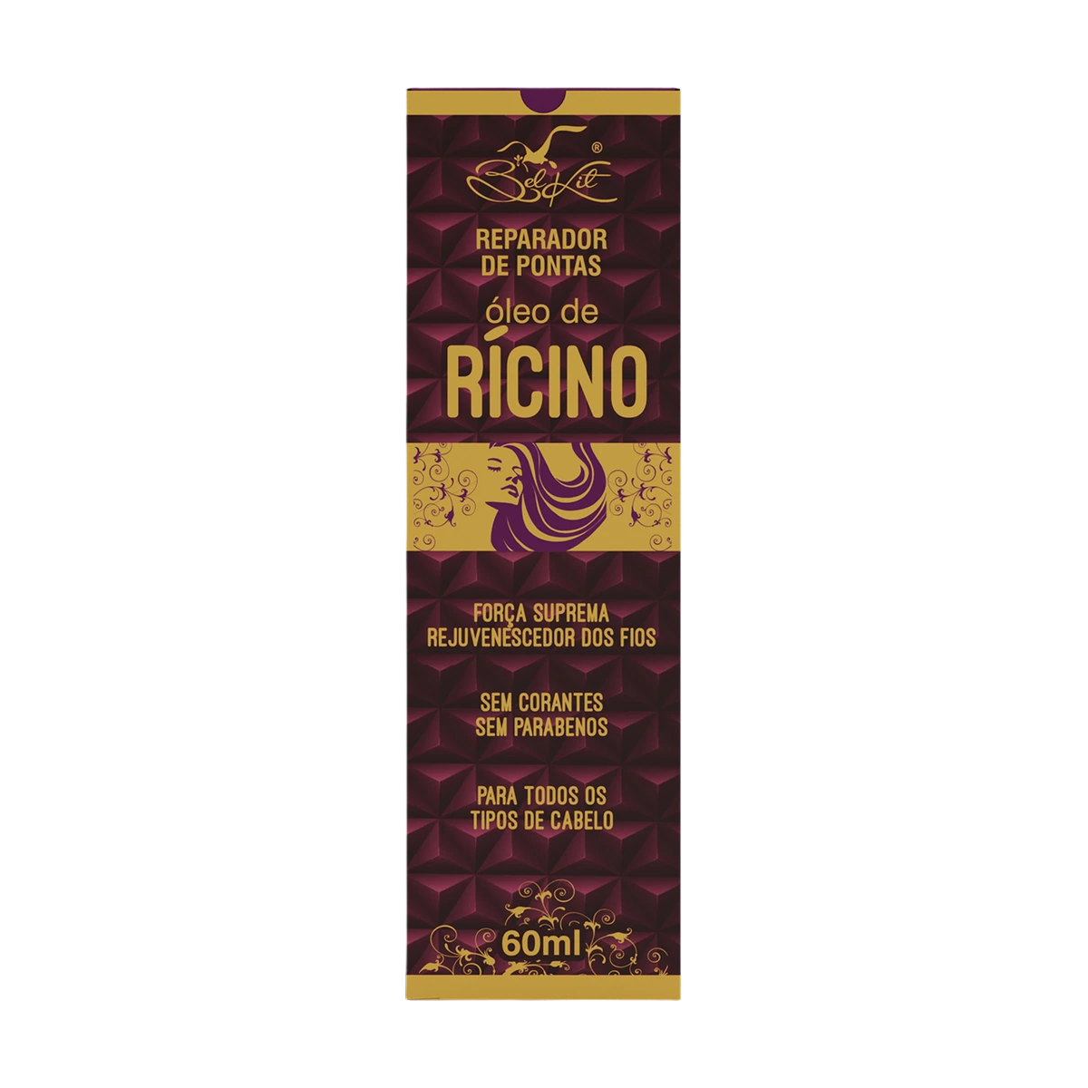 Belkit Reparador de Pontas Óleo de Rícino 60ml embalagem