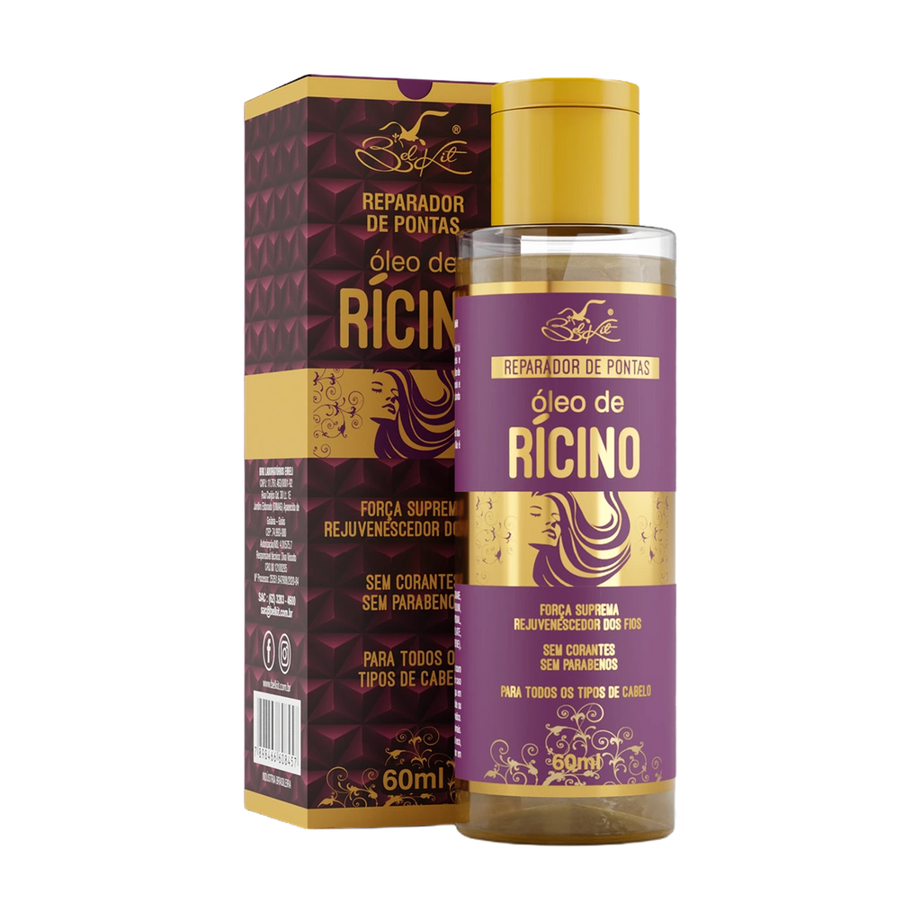 Belkit Reparador de Pontas Óleo de Rícino 60ml frasco e caixa