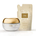 O Boticário Lily Kit Creme Acetinado Hidratante 250g + Refil 250g