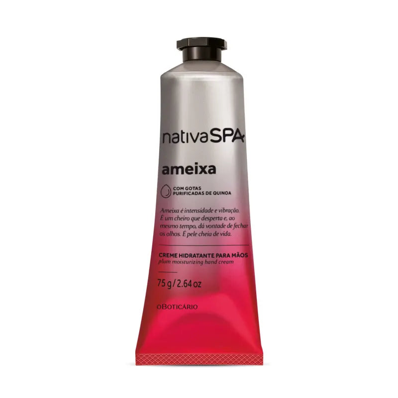 O Boticário Nativa SPA Ameixa Creme Hidratante para Mãos 75g