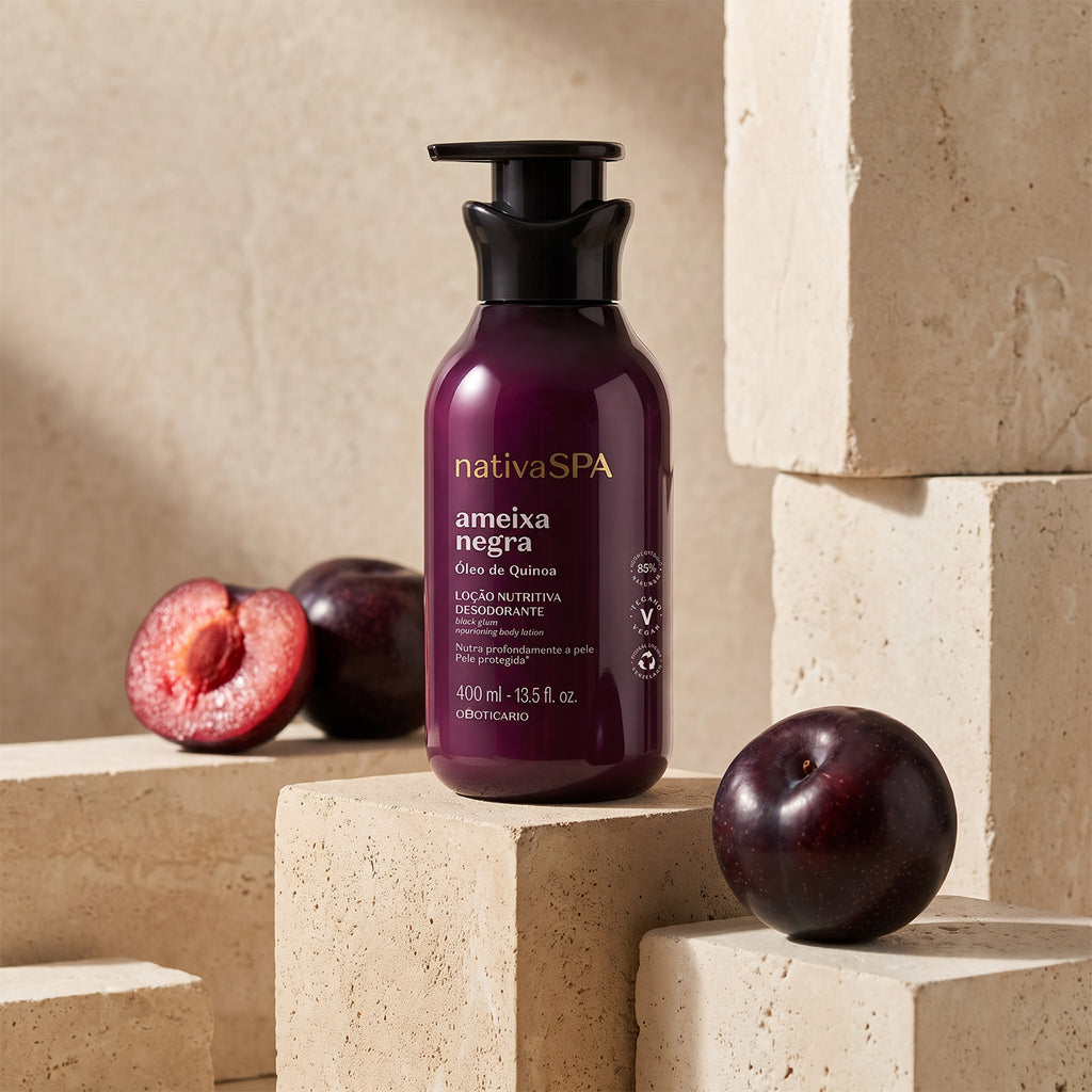 O Boticário Nativa SPA Ameixa Loção Hidratante 400ml