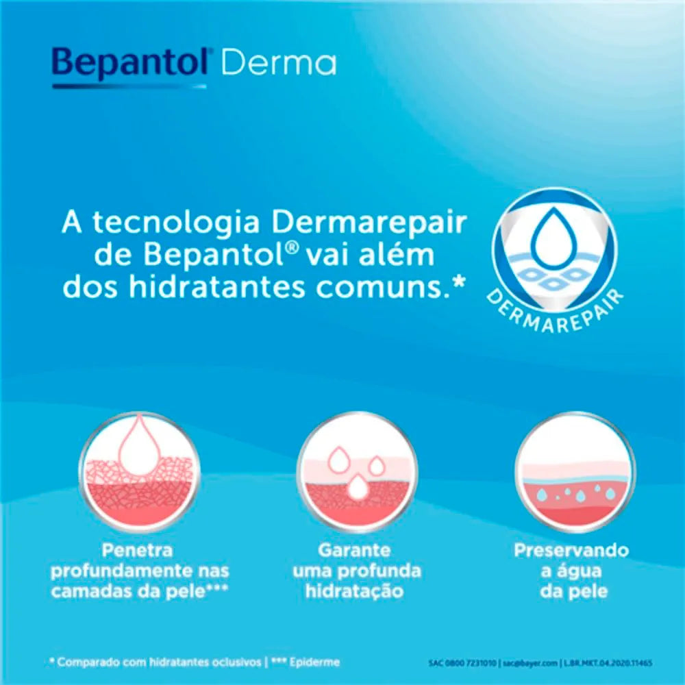 Bepantol Derma Creme Hidratante Reparador 20g