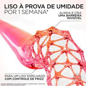 Kit de rutina capilar Loréal Paris Elseve Dream Smooth (3 productos)