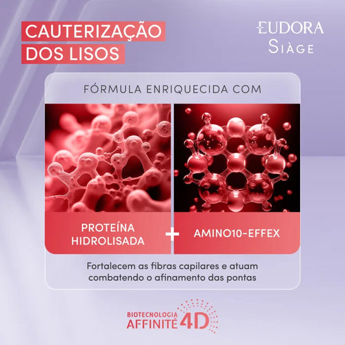 Eudora Siàge Leave-in Cauterização dos Lisos 100ml