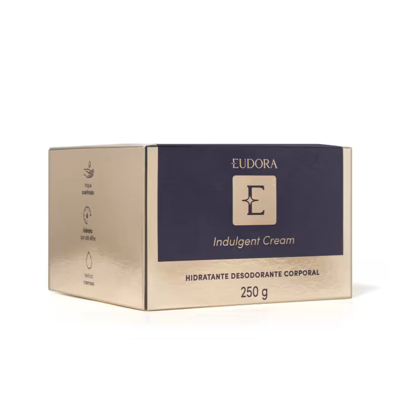 Eudora Indulgent Cream Creme Hidratante Desodorante Corporal 250g