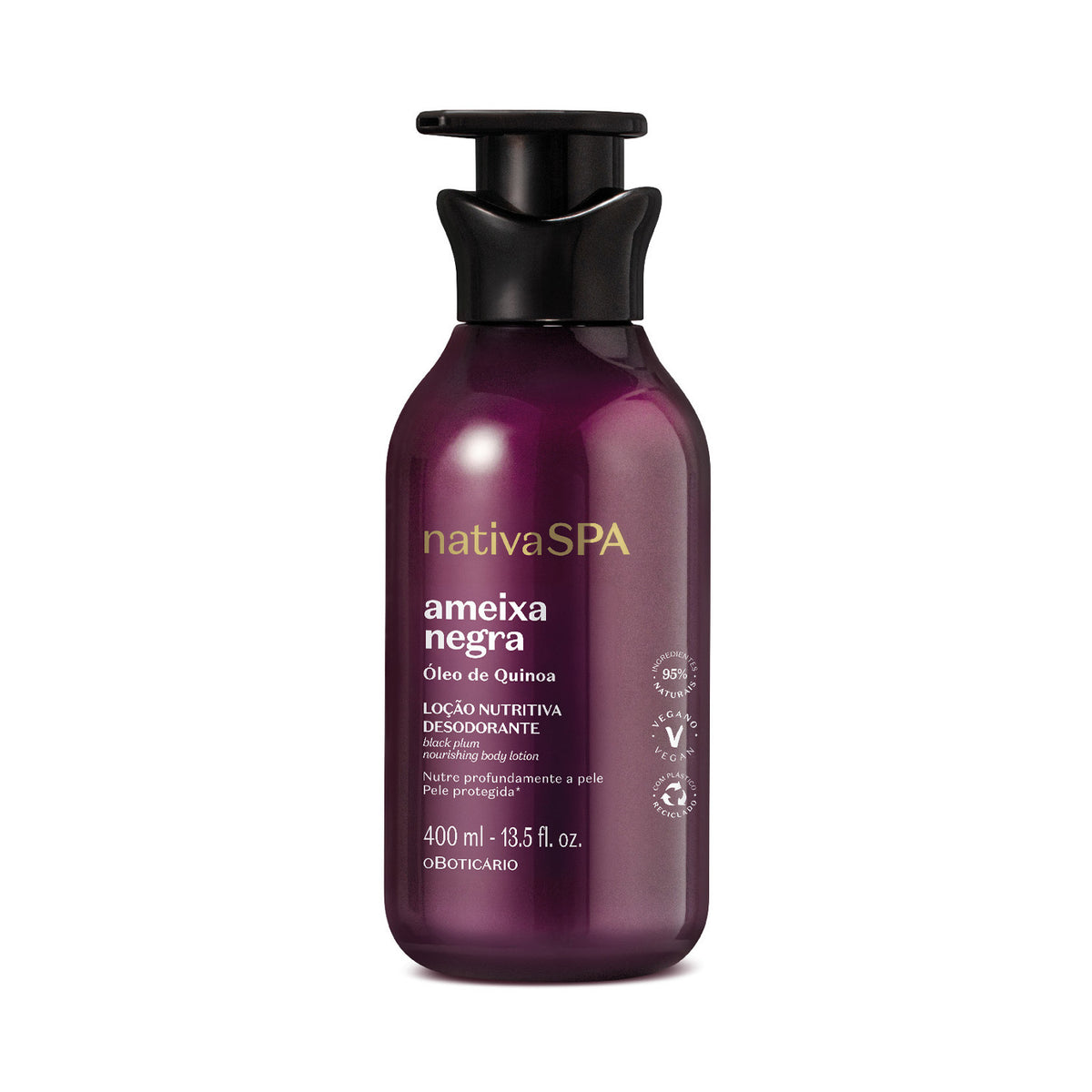 O Boticário Nativa SPA Ameixa Loção Hidratante 400ml