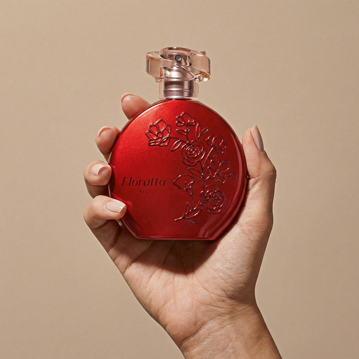 Floratta Red 75ml na mão