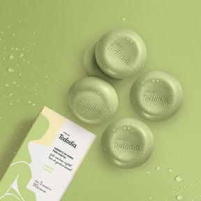 Sabonete em Barra Puro Vegetal Tododia Alecrim e Sálvia - 5 un. de 90 g