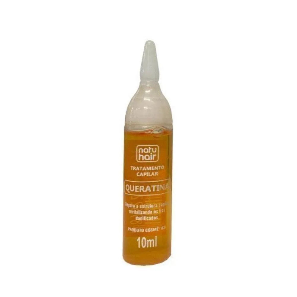 NatuHair Ampola de Tratamento Capilar Queratina 10ml