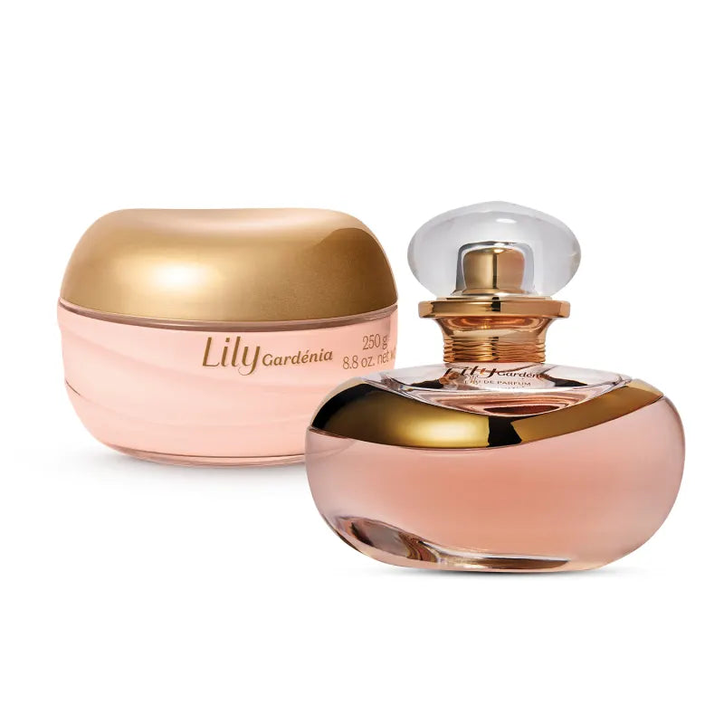 O Boticario Lily Gardenia Kit Eau de Parfum 75ml e Creme Corporal 250g