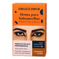 Della & Delle Henna para Sobrancelha Castanho Claro 1,5g