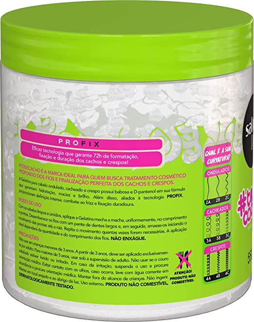 Super Definição #todecacho Profix Gelatine (Gelatina) 550g