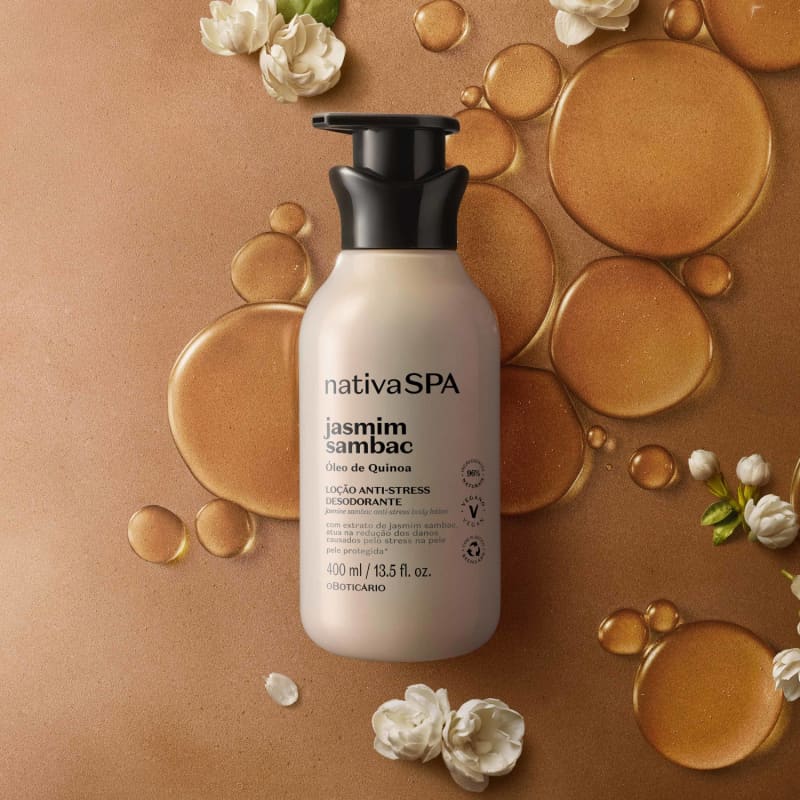 O Boticário Nativa SPA Jasmim Sambac Loção Hidratante Corporal 400ml