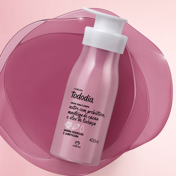 Natura Tododia Hidratante Corporal Amora Vermelha e Jabuticaba 400ml