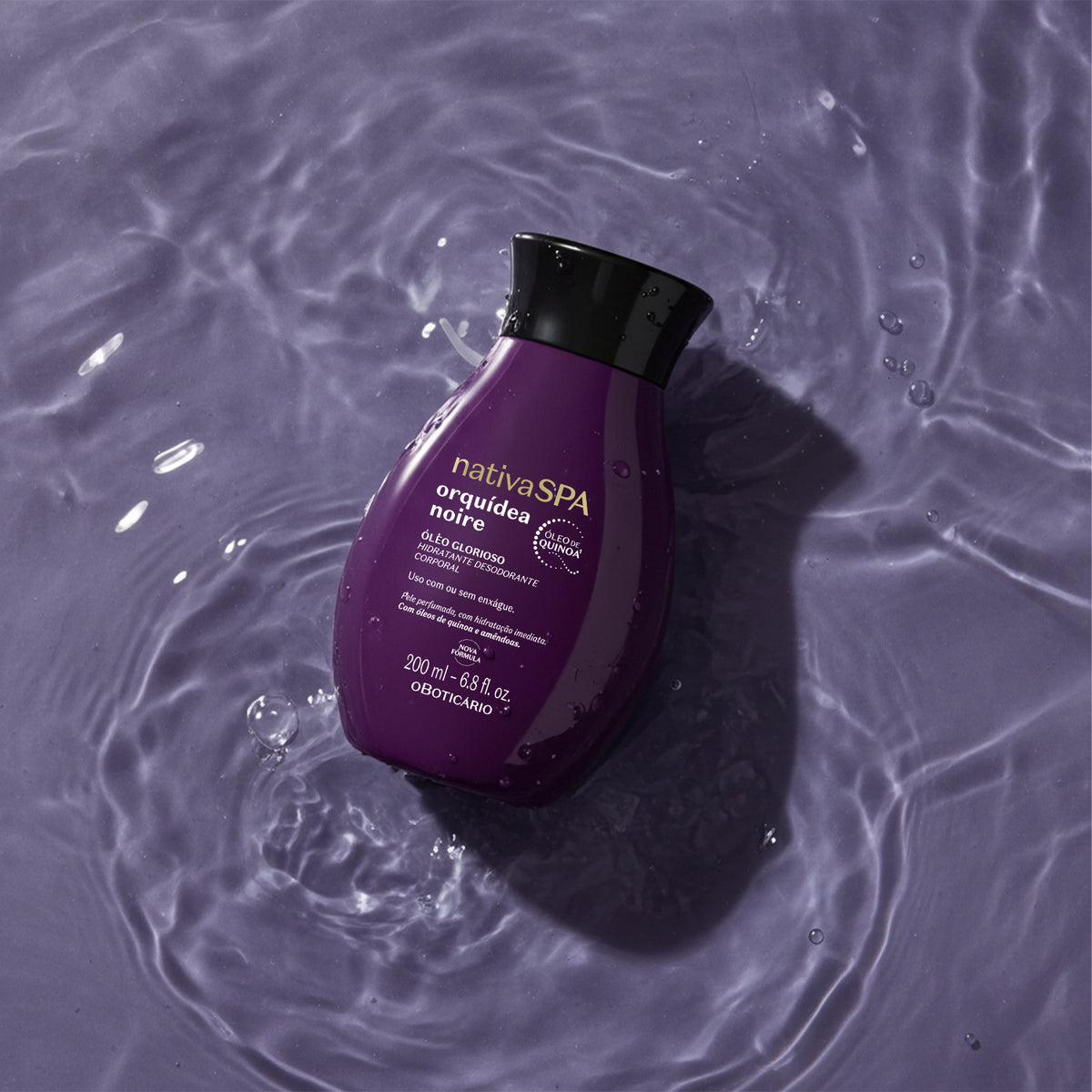 O Boticário Nativa SPA Orquídea Noire Óleo Corporal Hidratante 200ml
