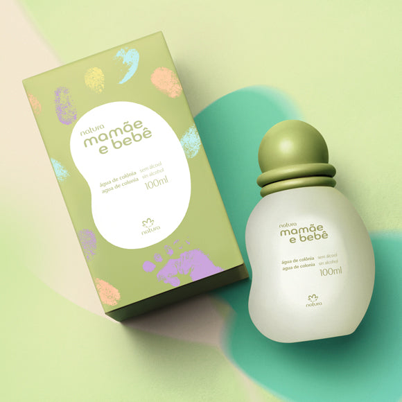 Colônia Mamãe e Bebê Sem Álcool 100ml Natura