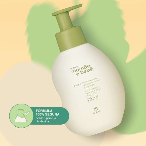 Natura Shampoo Mamãe e Bebê 200ml