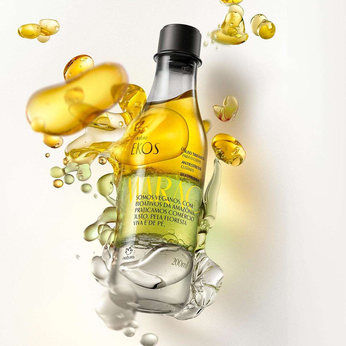 Natura Ekos Maracujá Óleo Trifásico Desodorante Corporal 200ml