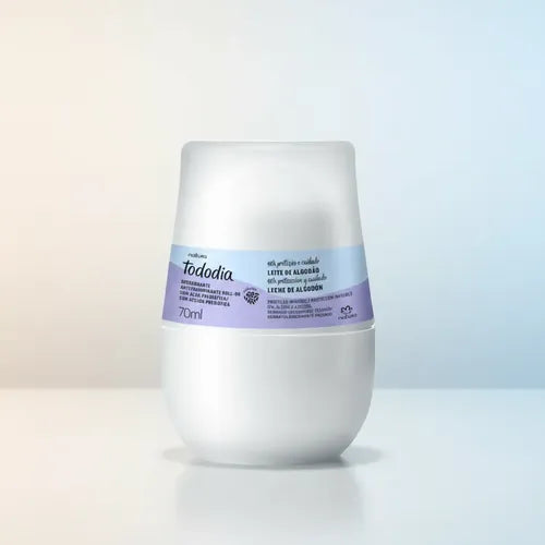 Natura Tododia Desodorante Roll-On Leite de Algodão 75ml