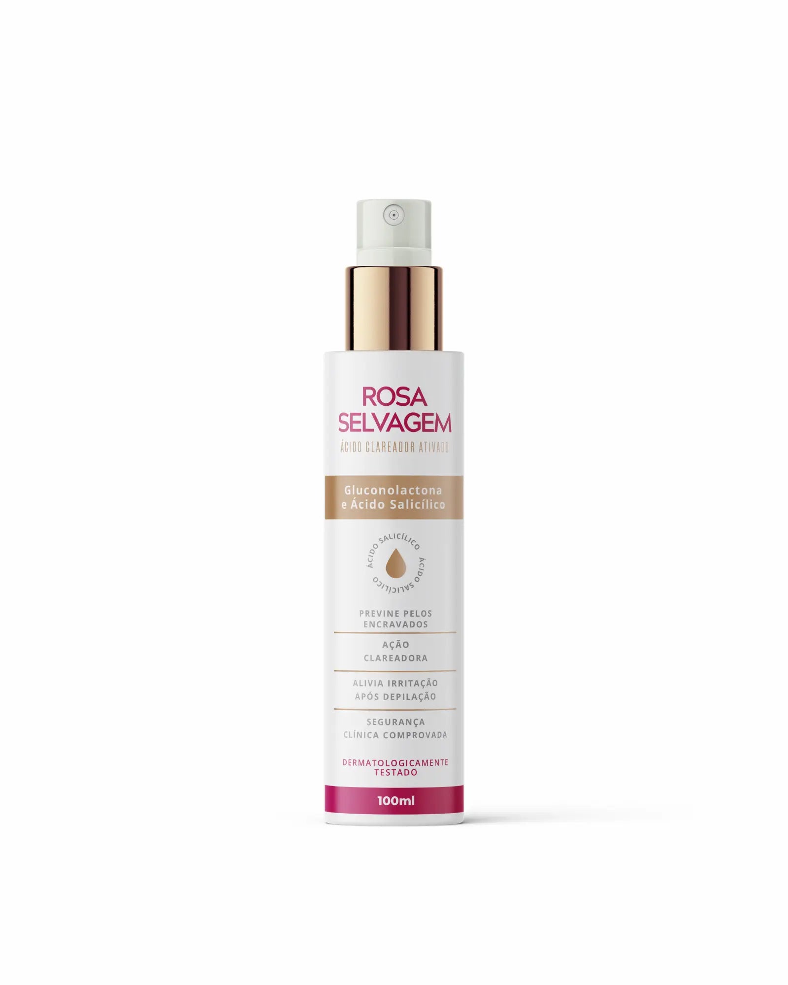 Rosa Selvagem Ácido Clareador Ativado 100ml