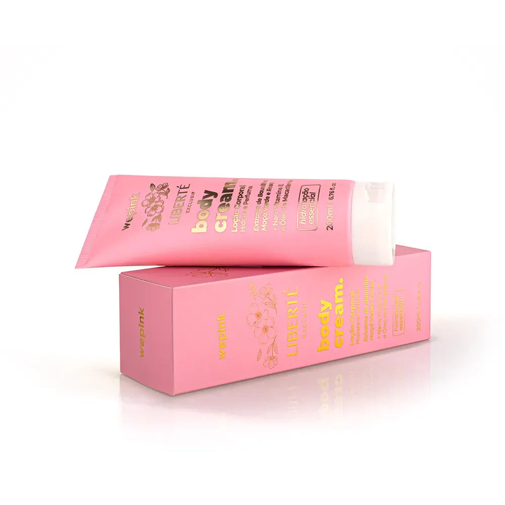 Wepink Liberté Exclusif Body Cream Locação Desodorante Hidratante 200ml