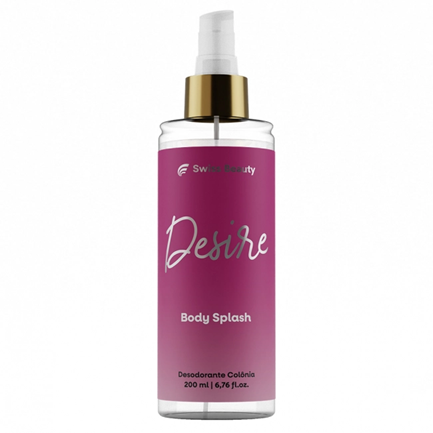Belkit Body Splash Desire Desodorante Colonia Feminino Floral Frutado 200ml