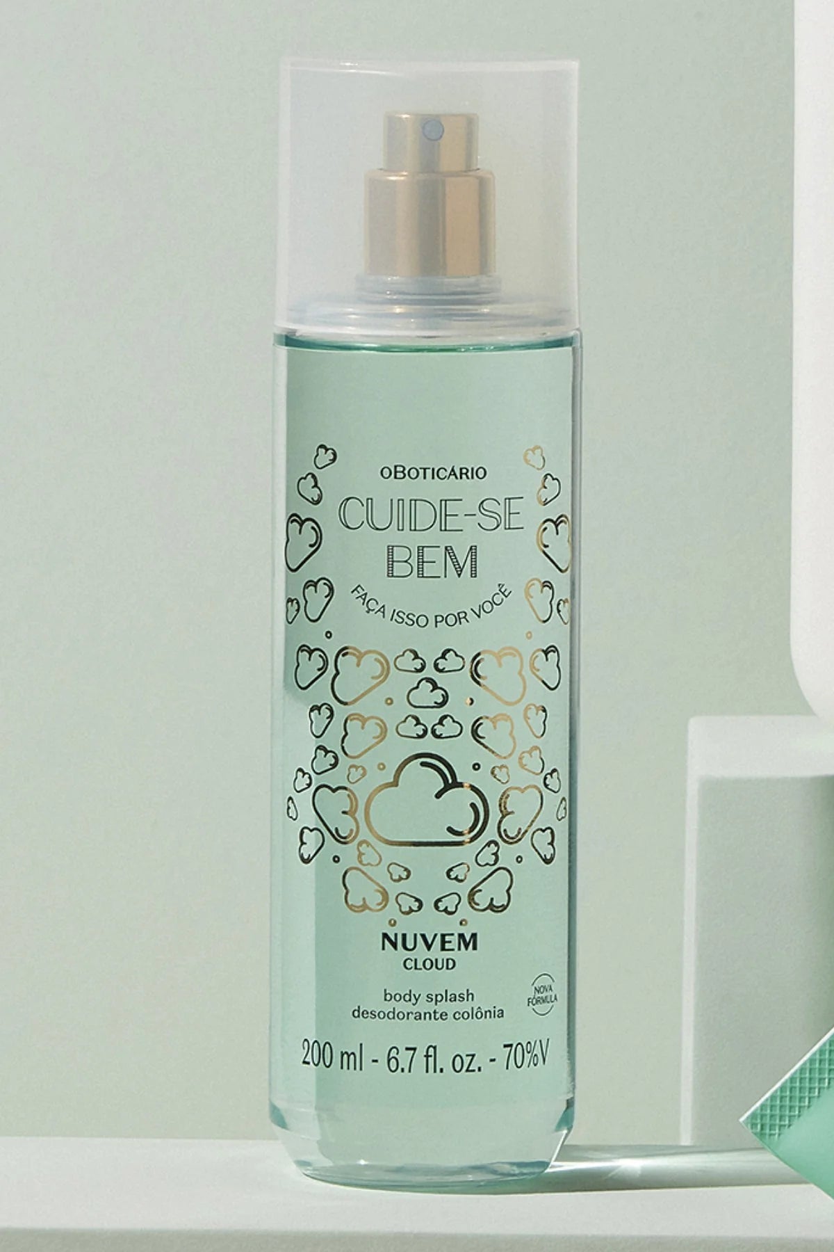 Body Splash Desodorante Colônia Cuide-se Bem Nuvem 200ml