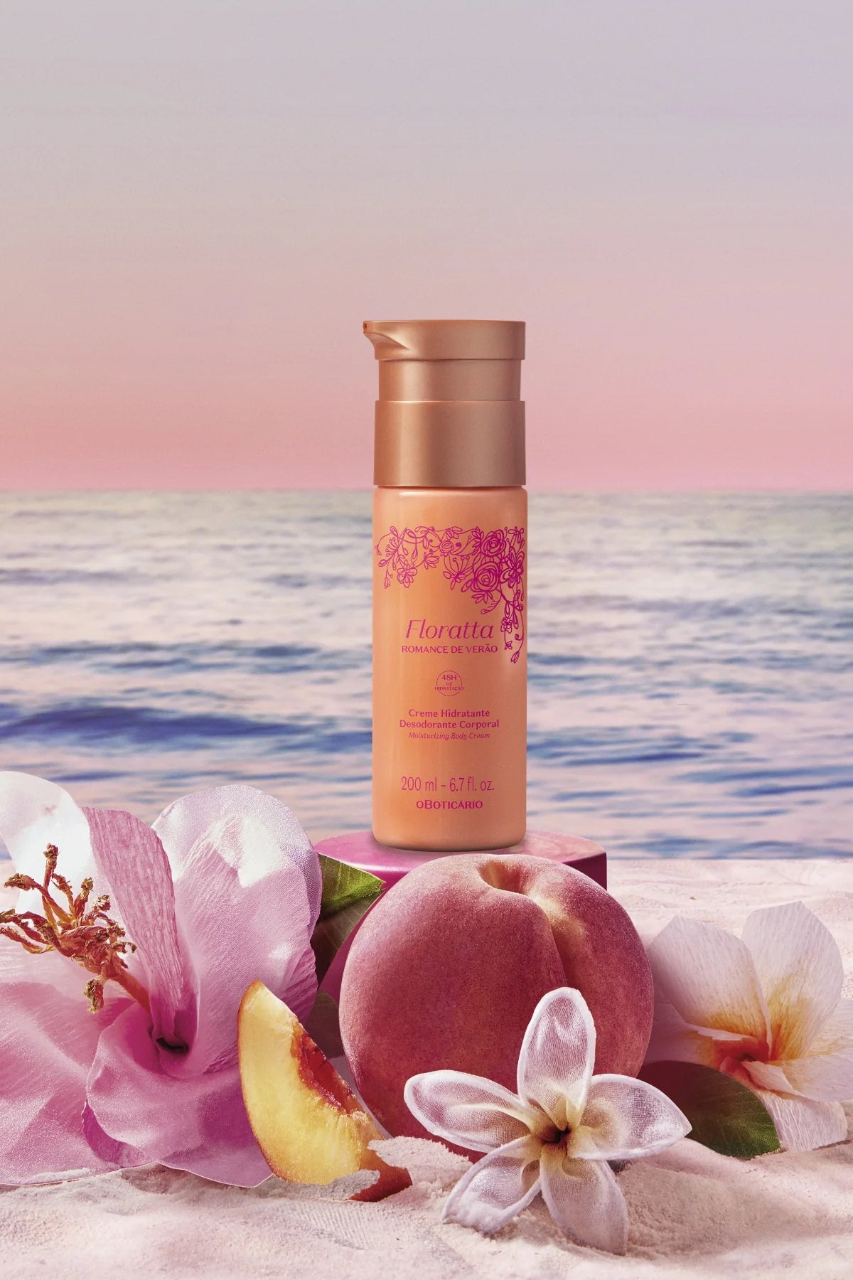 O Boticário Floratta Romance de Verão Creme Hidratante Corporal 200ml