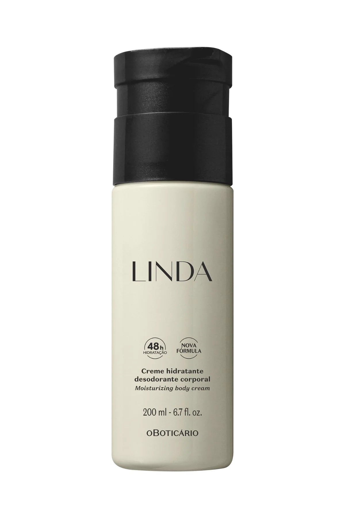 O Boticário Linda Creme Hidratante Desodorante Corporal 200ml