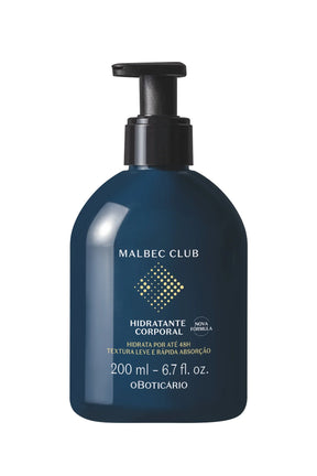 Loção Hidratante Desodorante Corporal Malbec Club, 200ml