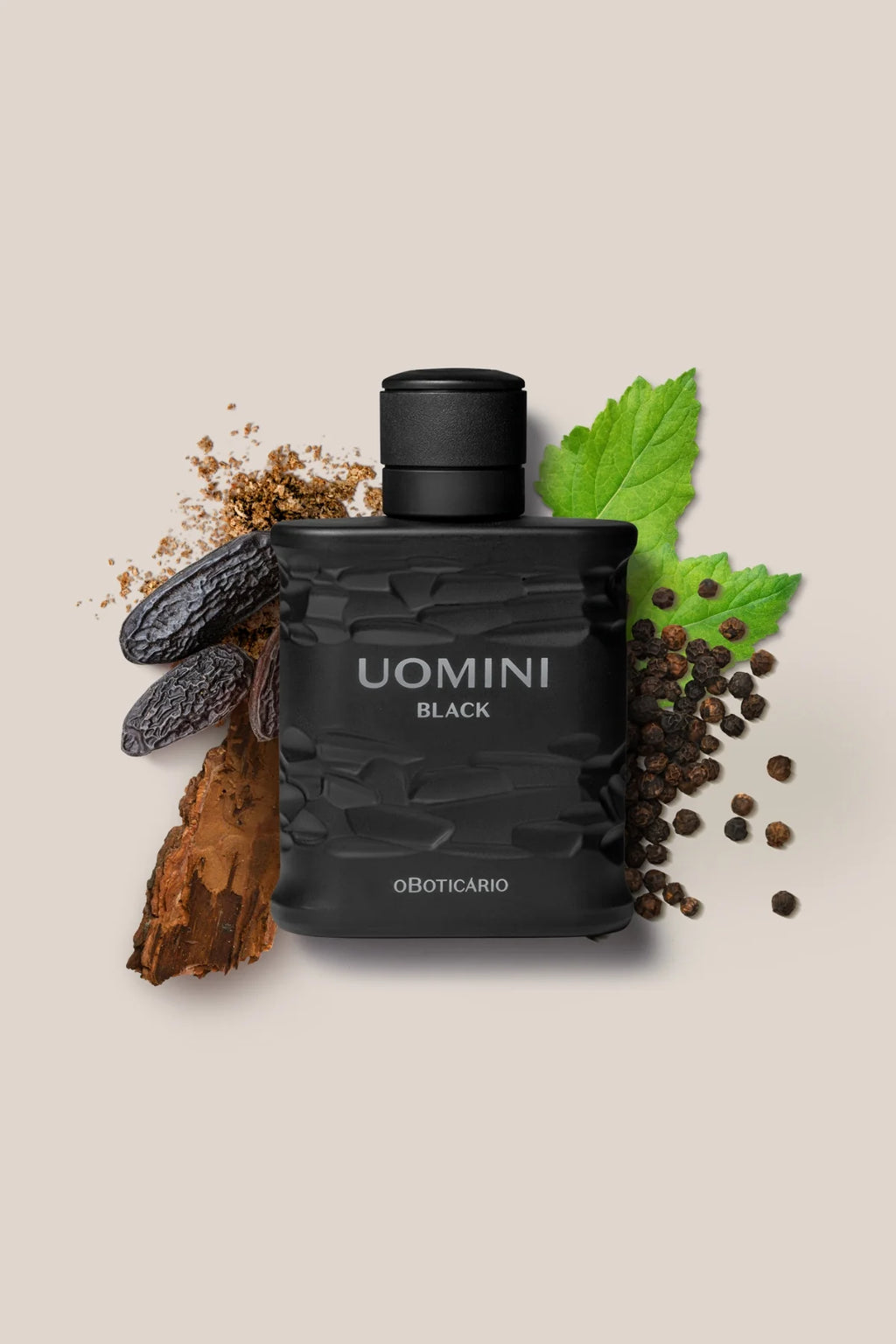 O Boticário Uomini Black Desodorante Colônia 100ml