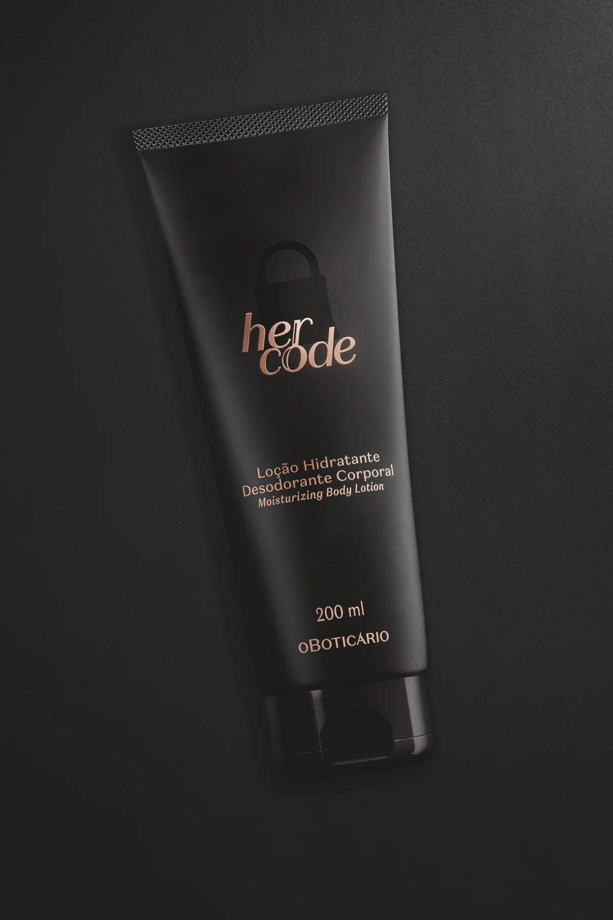 O Boticário Her Code Kit Presente EDP 50ml + Loção 200ml + Touch 10ml
