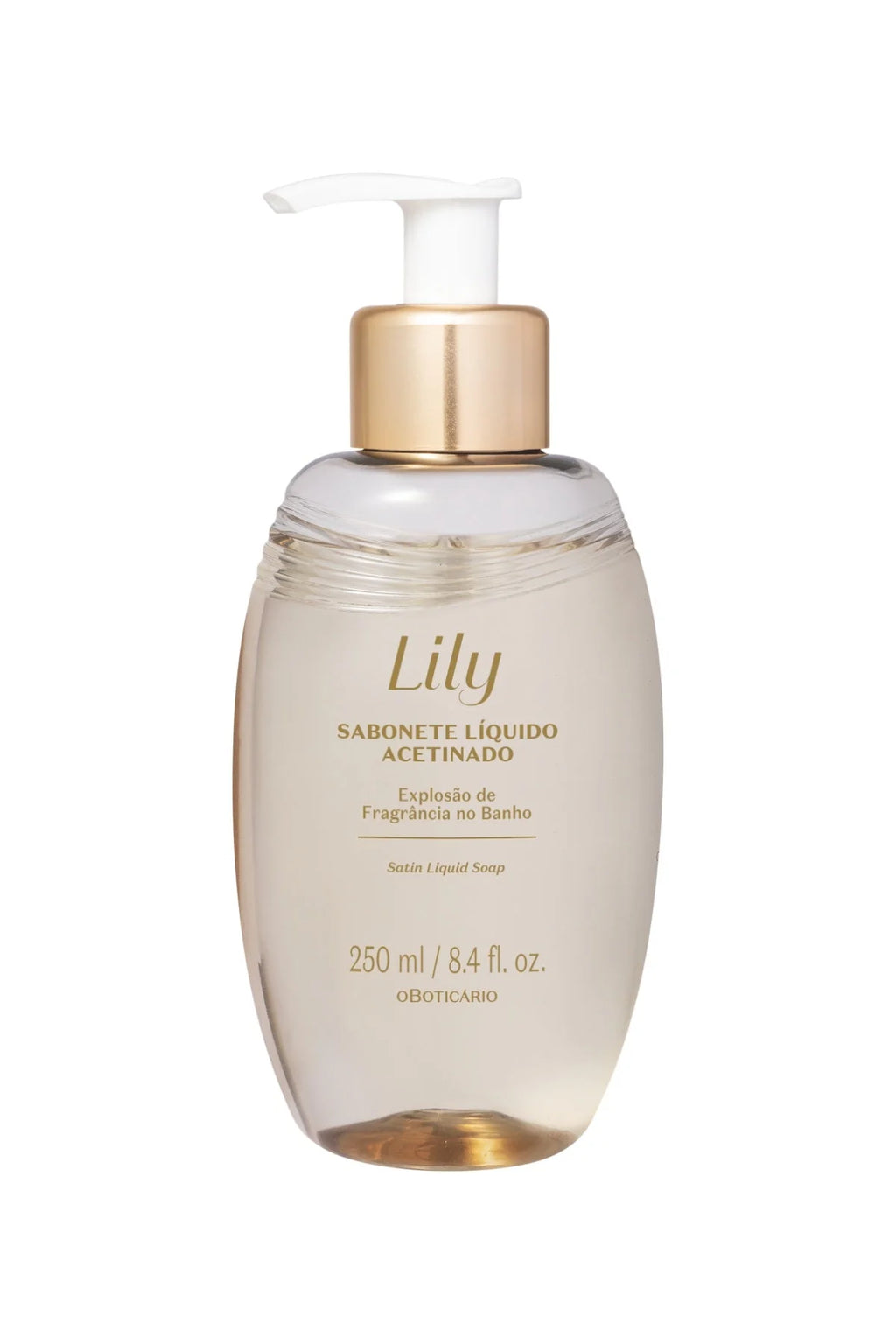 O Boticário Lily Acetinados Sabonete Líquido Corporal 250ml