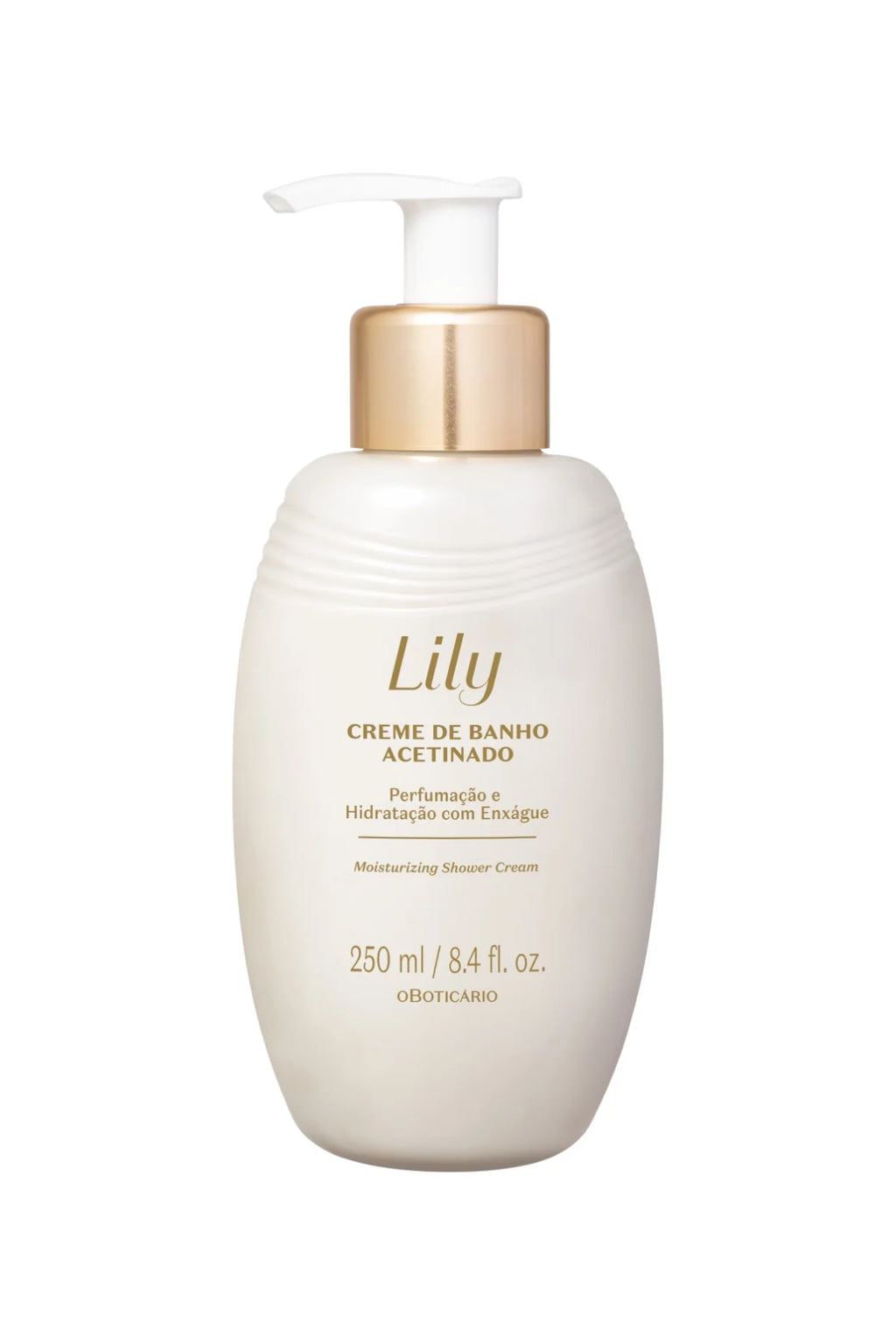 O Boticário Lily Satin Cream Cleanser Sabonete Cremoso 250ml