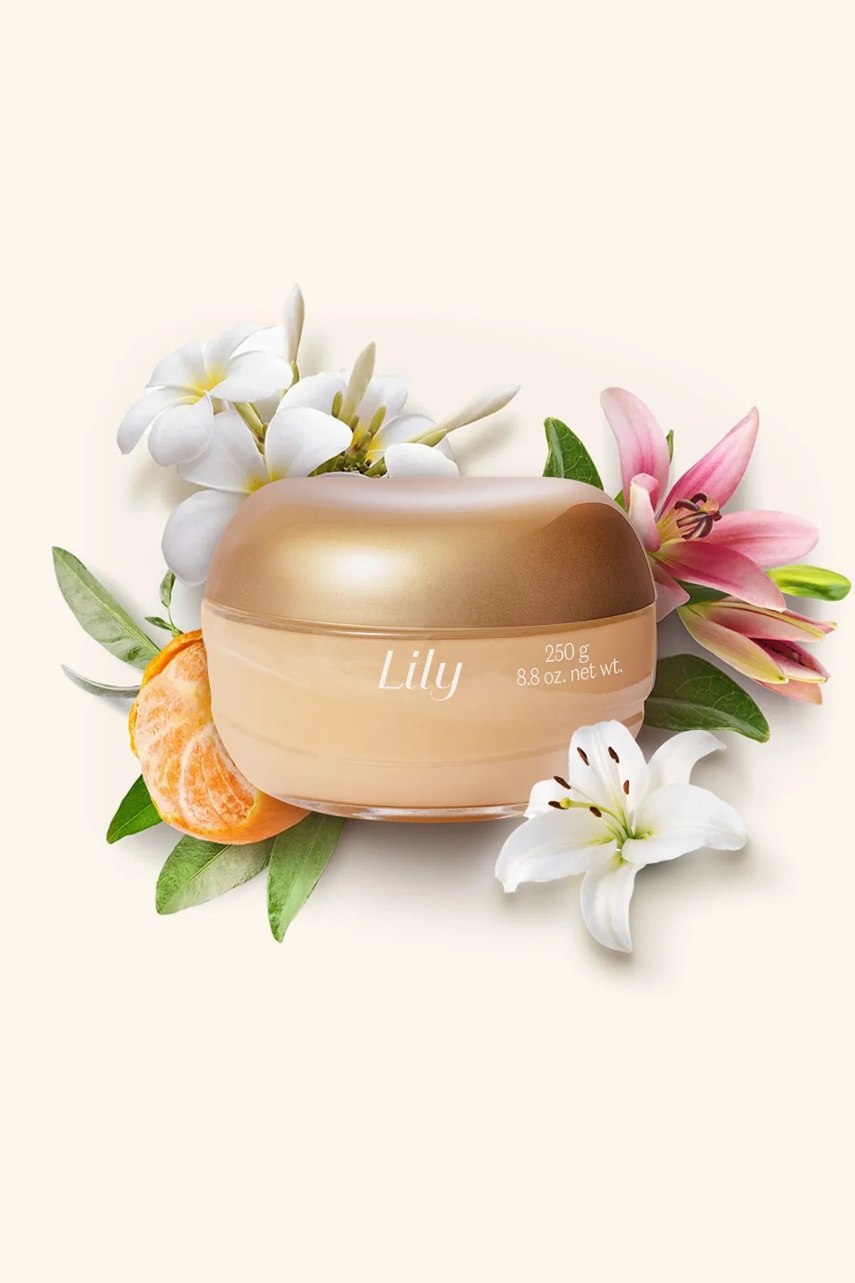 Crema corporal de terciopelo satinado Lily 50 g