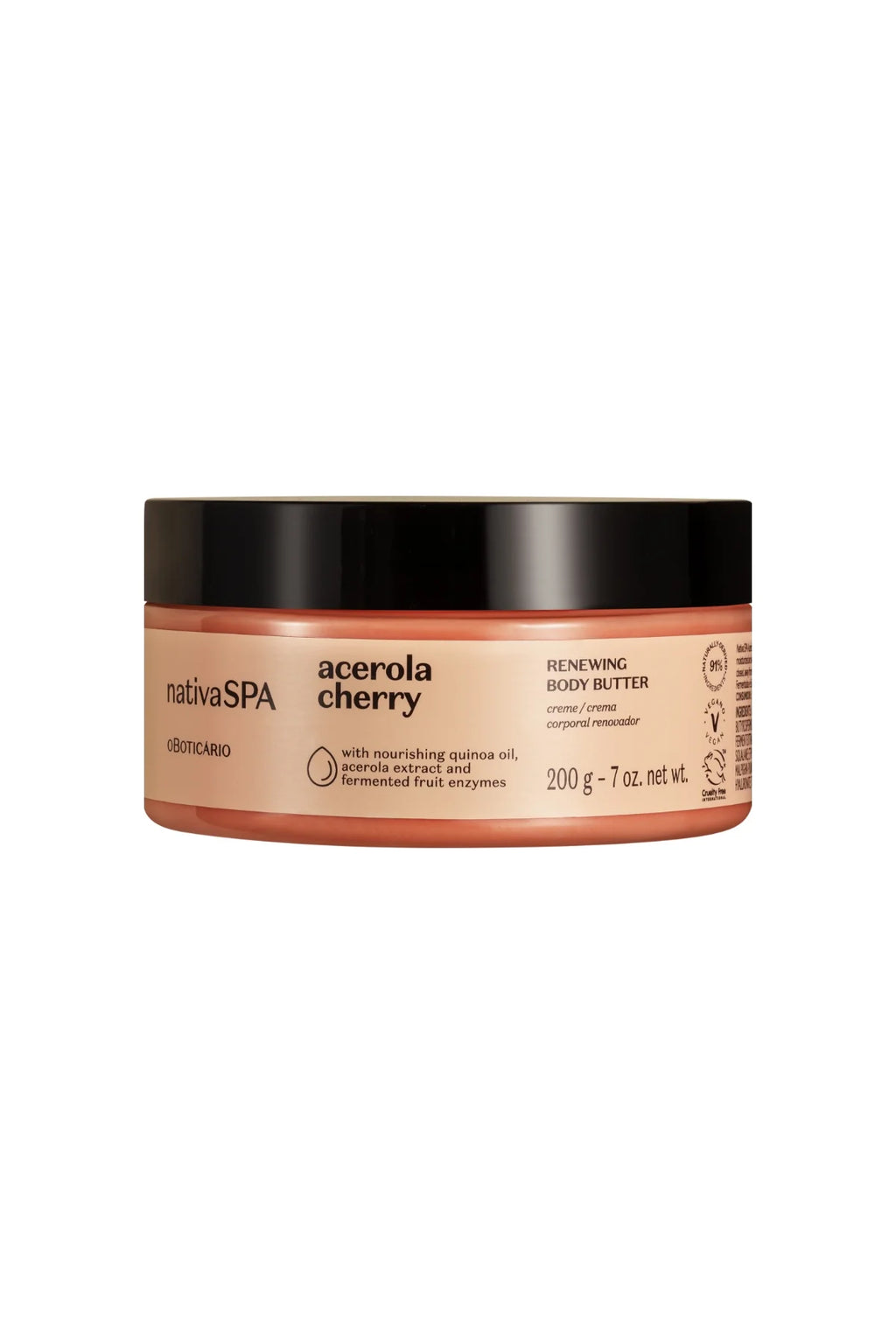 O Boticário Nativa SPA Acerola Cherry Esfoliante Corporal 200g