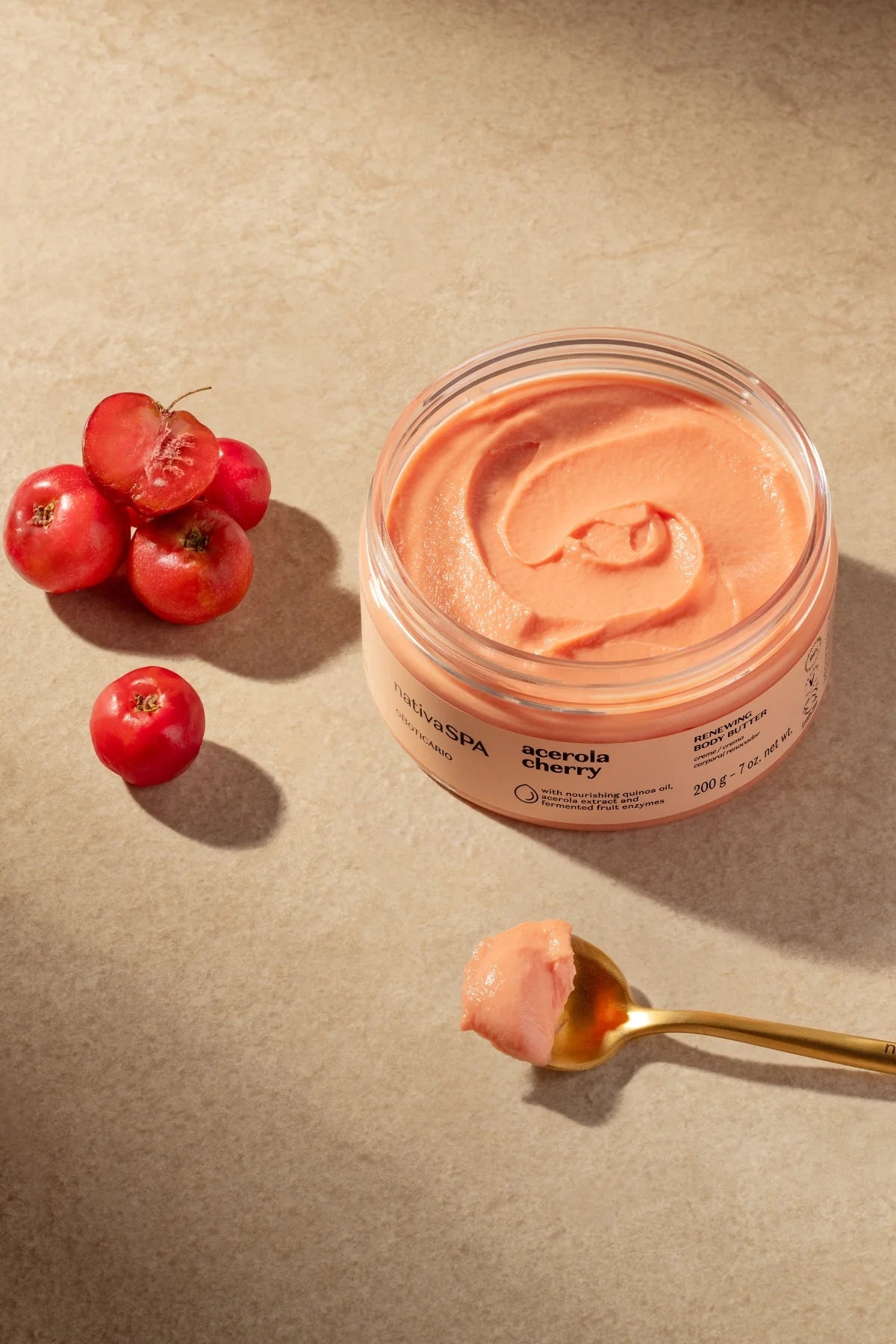 O Boticário Nativa SPA Acerola Cherry Esfoliante Corporal 200g