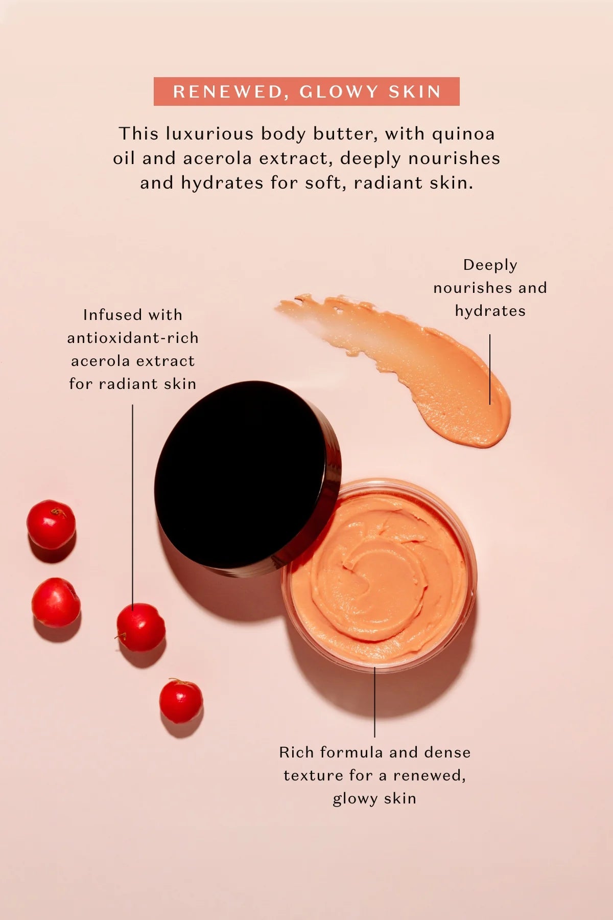 O Boticário Nativa SPA Acerola Cherry Esfoliante Corporal 200g