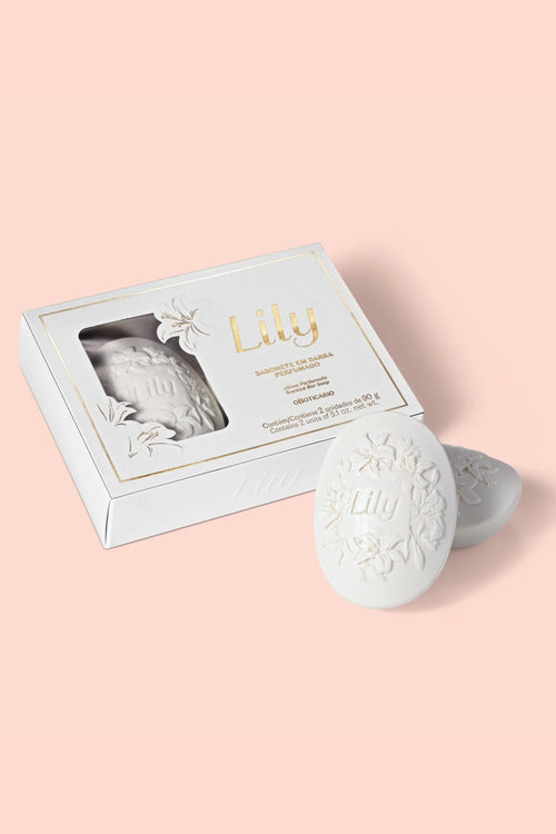 O Boticário Sabonete em Barra Perfumado Lily 2x90g