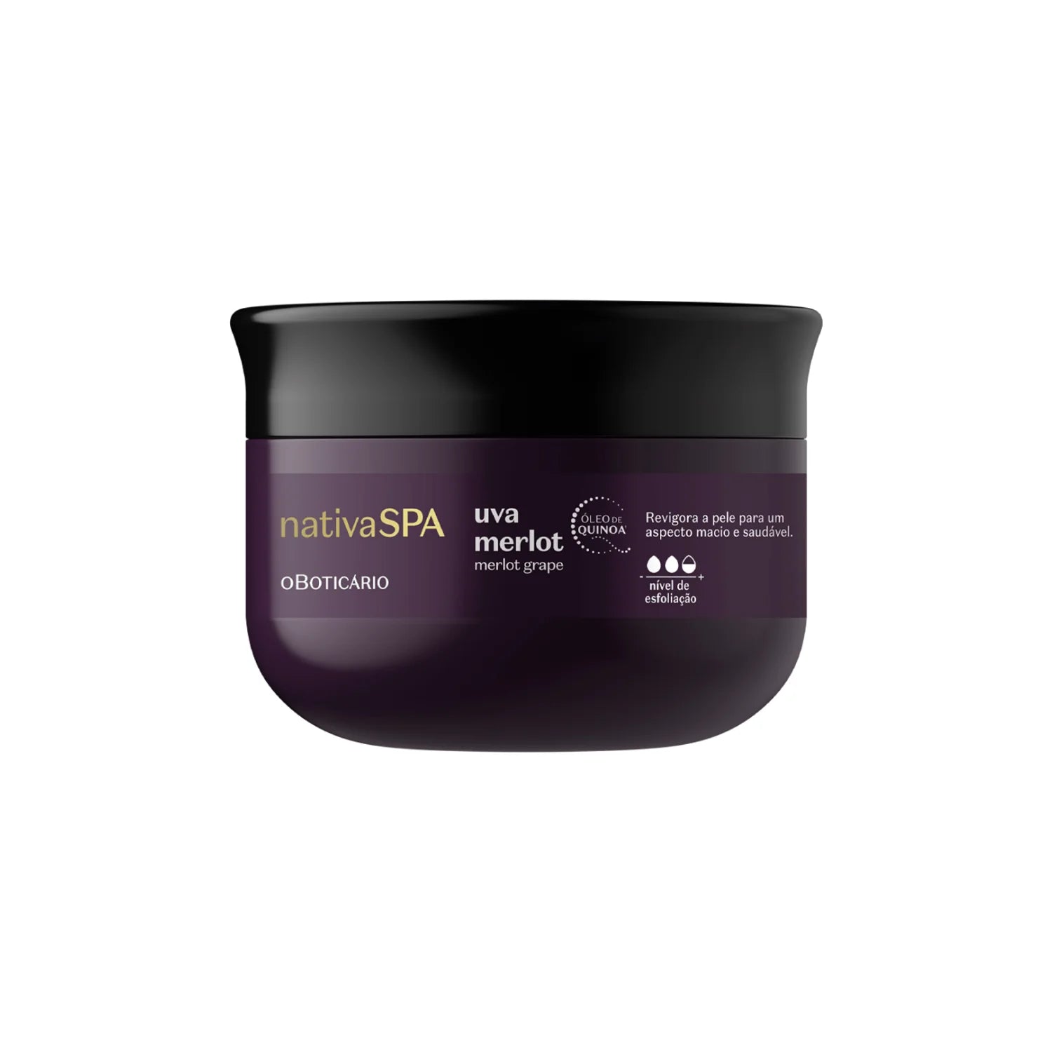 O Boticário Nativa SPA Uva Merlot Esfoliante Corporal 200g